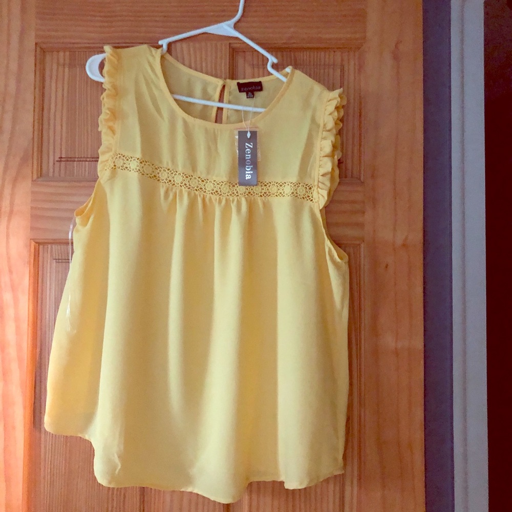Sleeveless top - never worn!